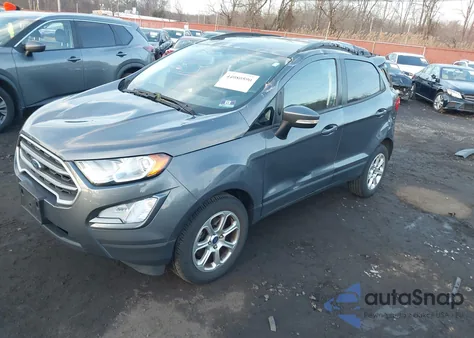 2019 Ford Ecosport Se z USA, uszkodzony, nr VIN MAJ3S2GEXKC288394